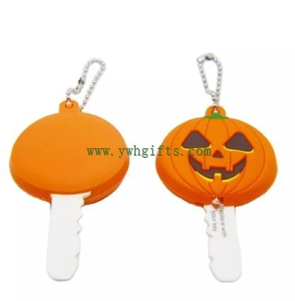 PVC Halloween Pumpkin Silicone Key Cover PVC Halloween Pumpkin Silicone Key Cover