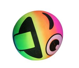 Bola de estrés personalizada de PVC / bolas de emoji