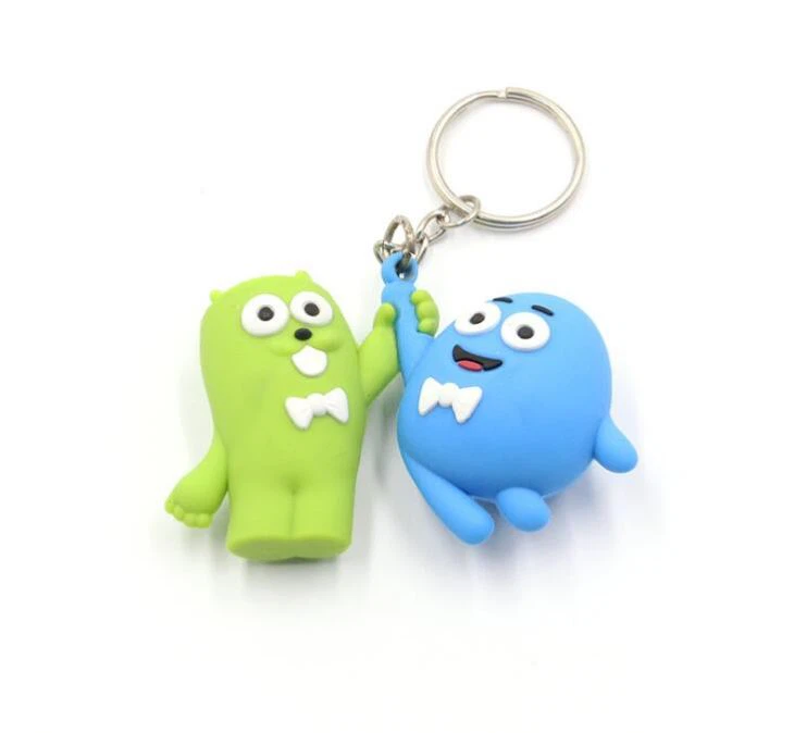 Best Promotional Gift 3d Shaped Soft Pvc Keychain