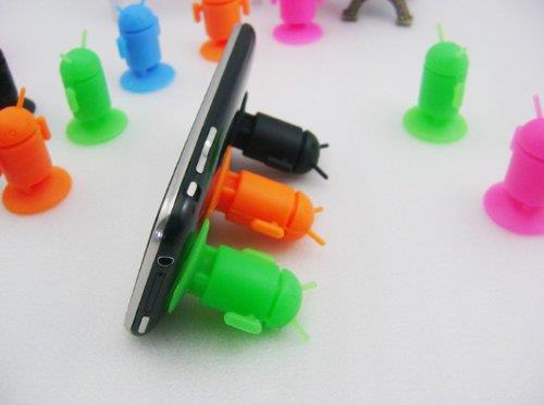 Cartoon Silicone Phone Accessories Sucker Stand