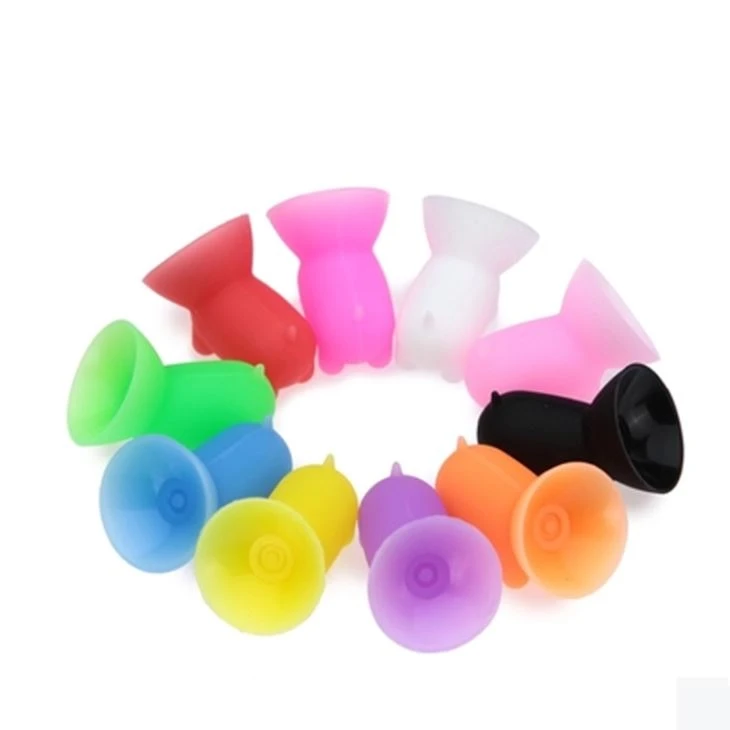Cartoon Silicone Phone Accessories Sucker Stand