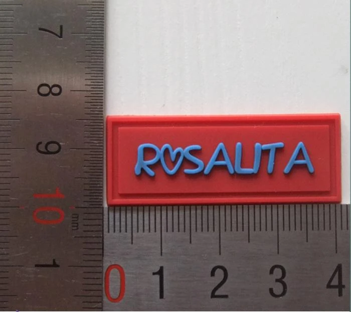 Logo Trademark Silicone Rubber Label PVC Label