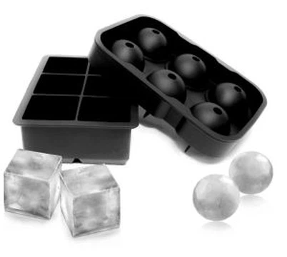 2019 Nuevo diseño Personalizar color silicona ice ball maker molde