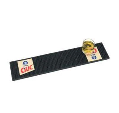 Alfombra antideslizante del corredor de la barra del PVC del logotipo en relieve 3D