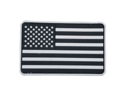 Blue Lives Matter Bandera Americana Pvc Morale Patch