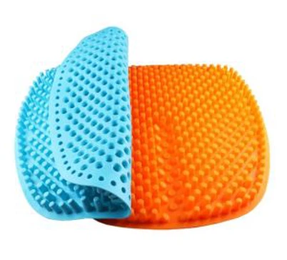 Cómoda alfombra de masaje de silicona para el automóvil para la alfombrilla del asiento de la oficina del conductor