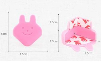 Cojín de parachoques de esquinas cómodo suave de silicona Cutom