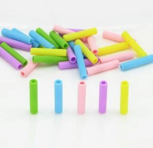 Pajitas para beber Manga de paja de silicona
