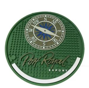 Estera de barra antideslizante redonda Estera de barra de tira de estera de cerveza de PVC suave