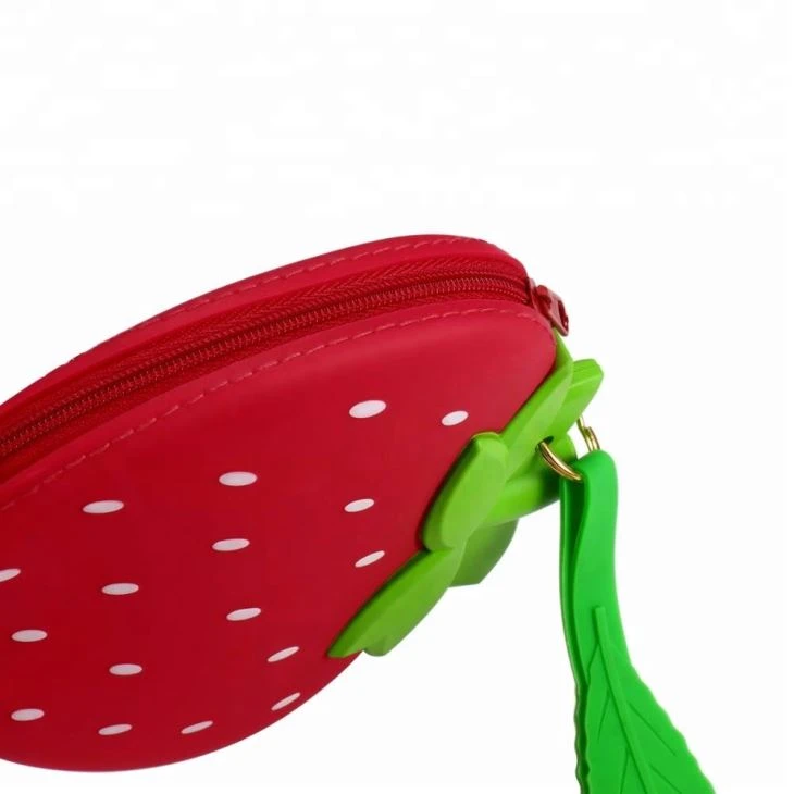 Strawberry Fashion Silicone Coin Purse
