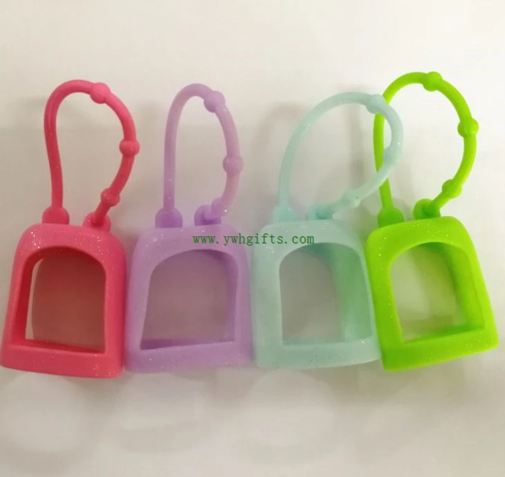 Soporte de silicona de 30 ml para botella de plástico desinfectante de manos