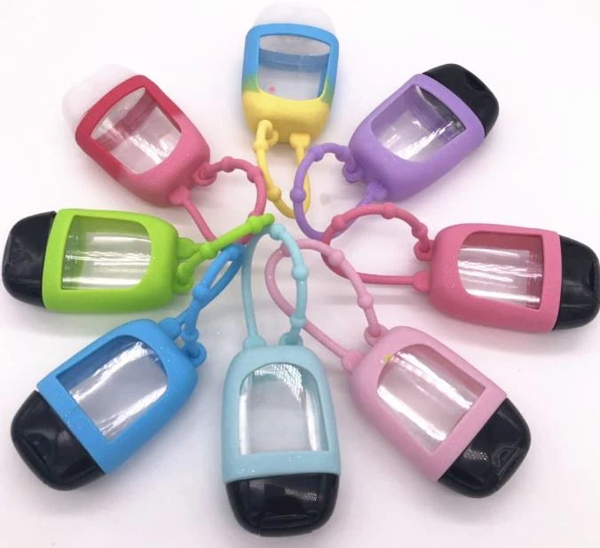 30ml Silicone Holder For Hand Sanitizer Plastic Bottle