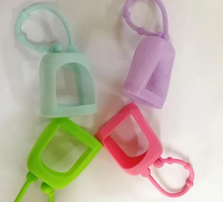 30ml Silicone Holder For Hand Sanitizer Plastic Bottle