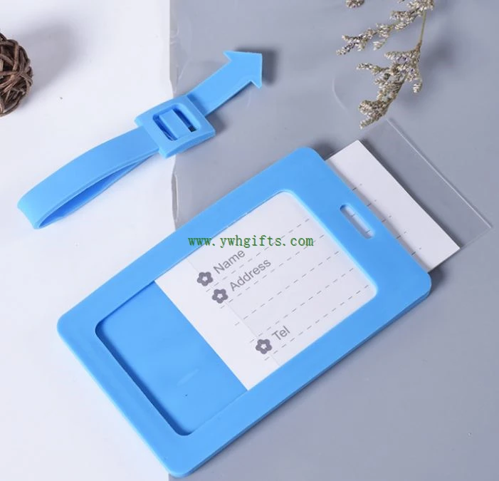3d Pvc Rubber Luggage Tag Tag Soft PVC Plastic Bag Tags