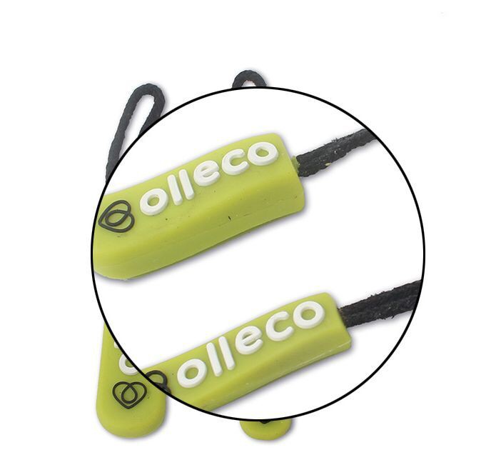 Decorative 3D Logo Silicone Zipper Pullers For Garment