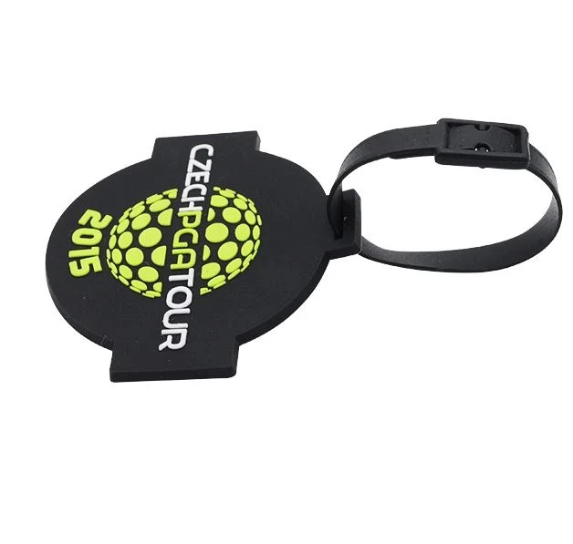 Fashionable Travel Pvc Bag Luggage Tags Airplane