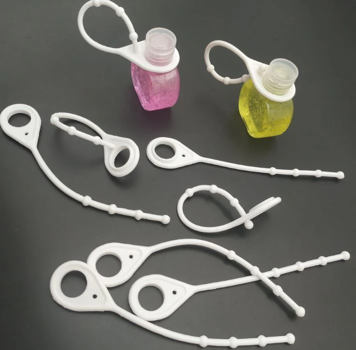 Portable Hand Sanitizer Holder Lanyard Silicone Bottle Cover