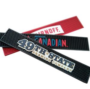 Havana Club Barmat de goma absorbente de agua Alfombrilla de barra de PVC