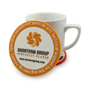 Promoción Soft PVC Cup Tea Coasters