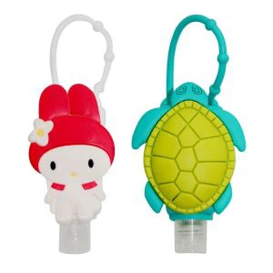 Regalo promocional 30ml Animal Silicone Hand Sanitizer Holders
