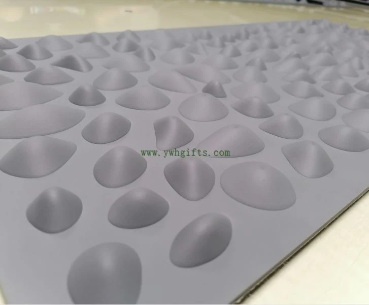 Eco-friendly Silicone Place Mat Insulation Pads Massage Foot Pad Anti-slip Mat
