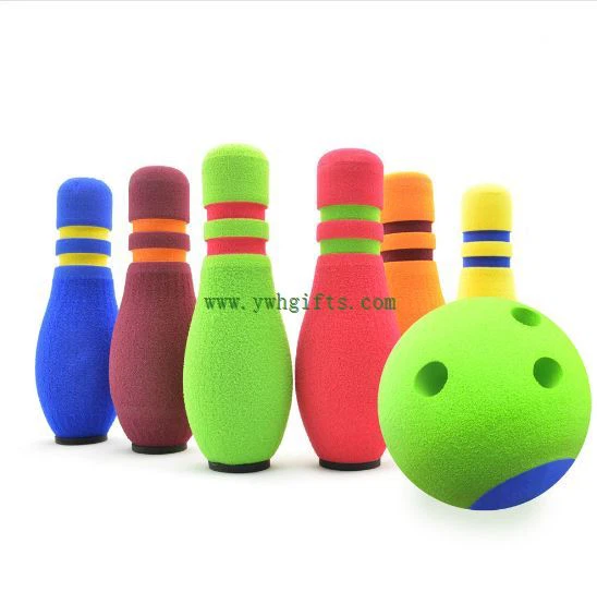 Kids Toy NBR Rubber Foam Bowling Set Eva Anti Stress Balls