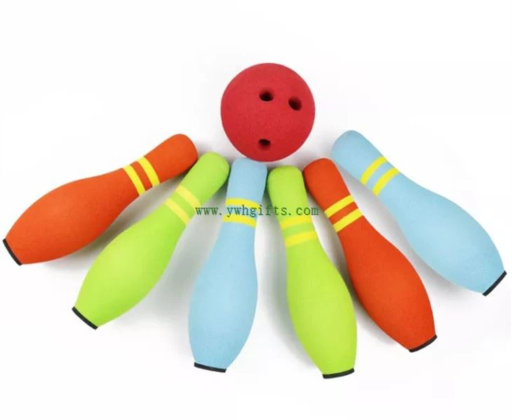 Kids Toy NBR Rubber Foam Bowling Set Eva Anti Stress Balls