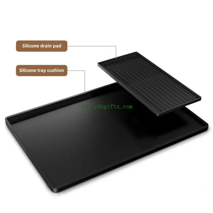 Custom Logo Silicone Coffee Mat For Coffee Machine
